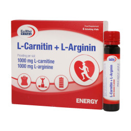 Eurho Vital L Carnitin And L Arginin 6 Drinking Vials