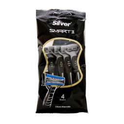 Silver Smart3 Blade Pack of 4